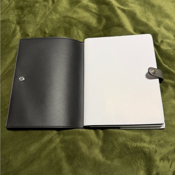 Coach Metallic Snap-Closure Notebook Cover - Picture 2 of 6